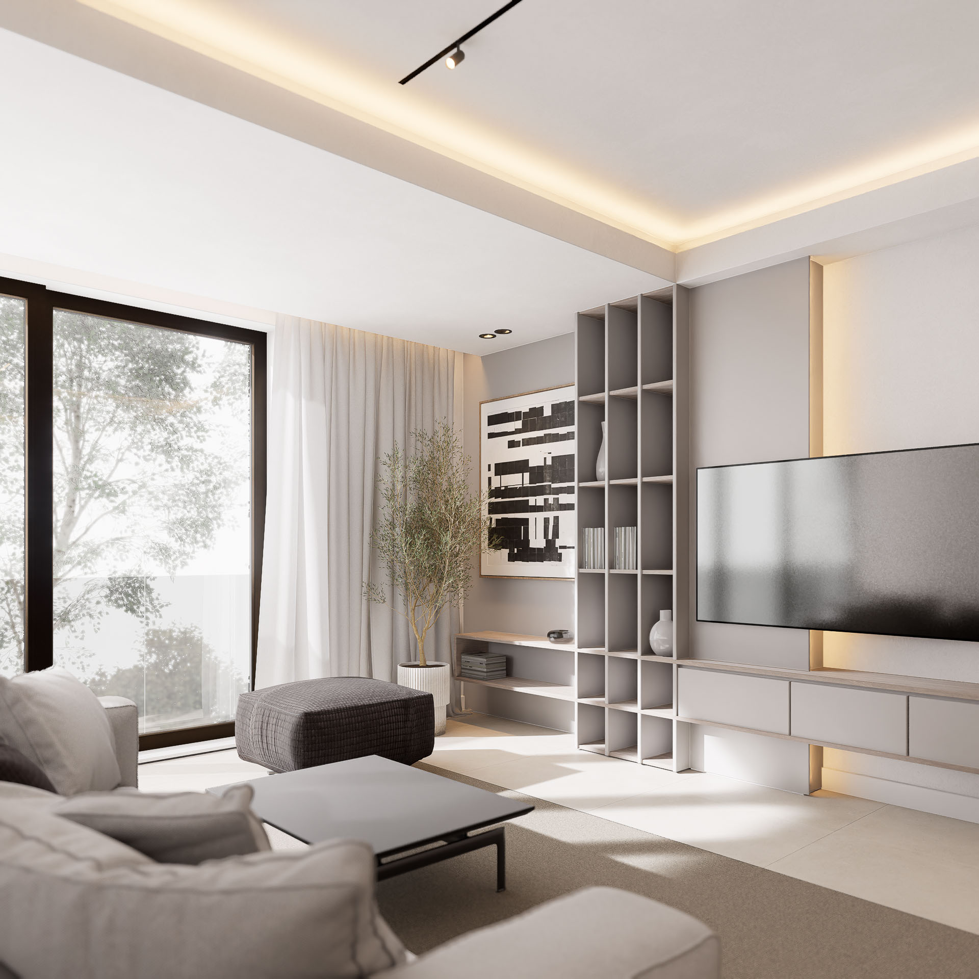 Stan 8 - enterijer 1 - 89.56 m² • Troiposoban VIP Home Požarevac